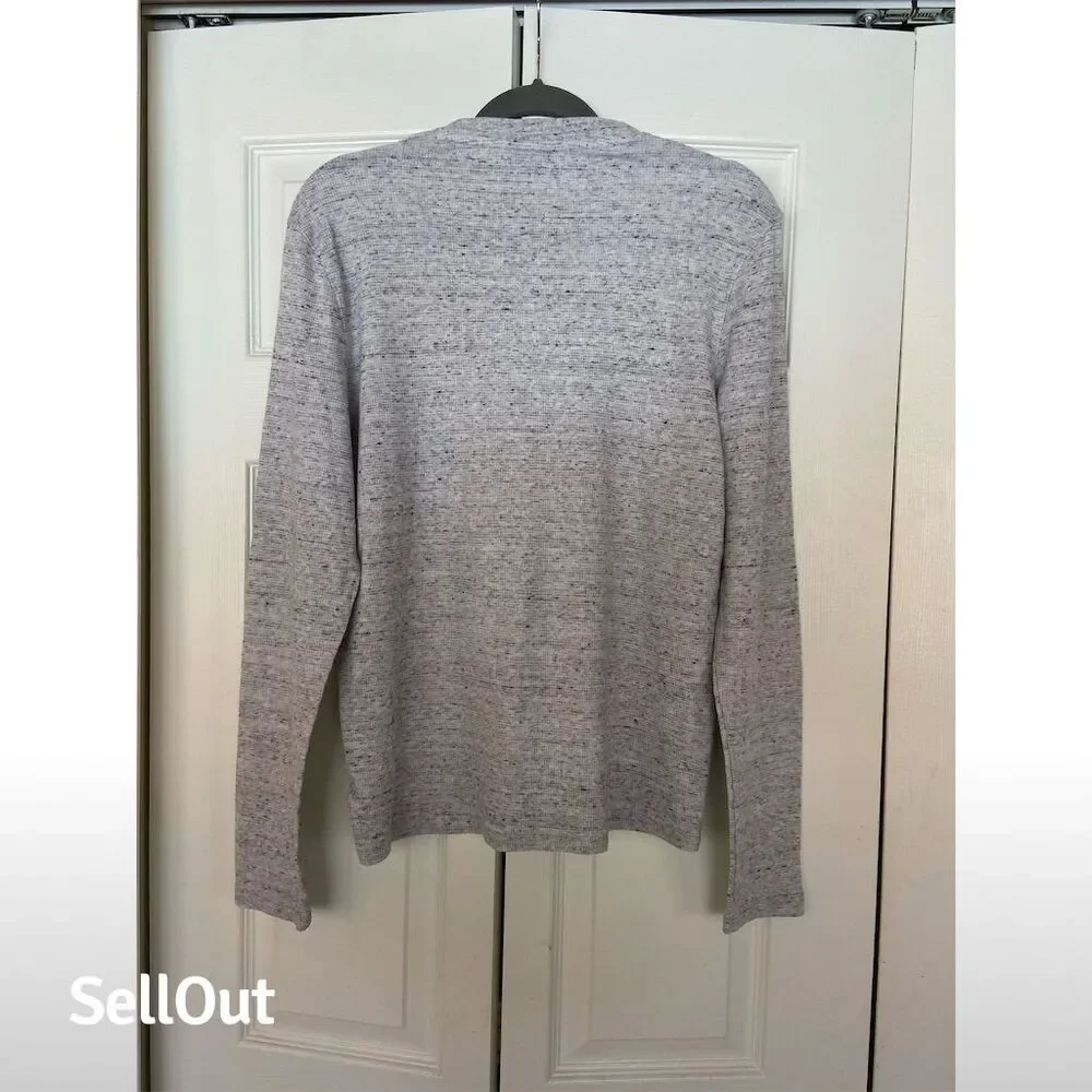 Aeropostale Men's Gray Long Sleeve Pullover Sweater Standard Size M Casual